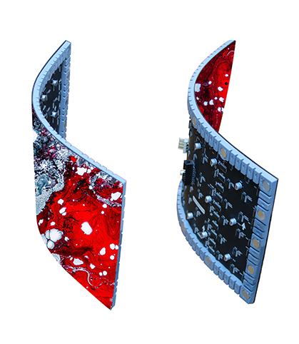 Flexible/Soft LED   1.2-2.5mm   Custom Design   ≥600nits   Front Maintenance/replacement